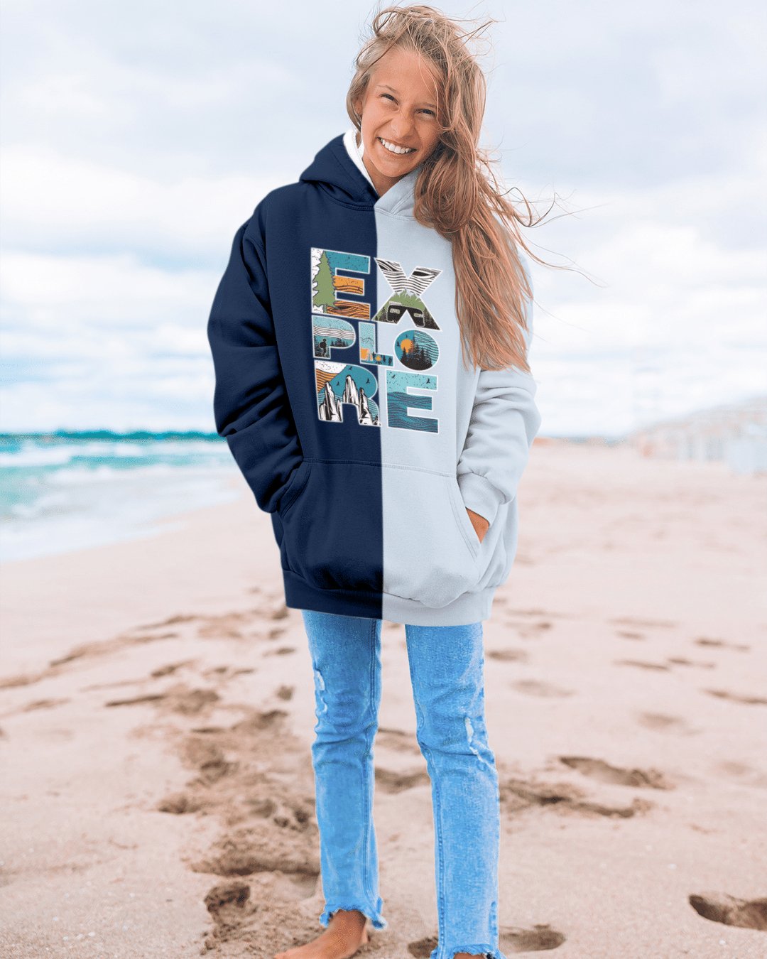Eco-Friendly Explorer Hoodie Dresses - Sustainably Made Xs Eco-Friendly Explorer Hoodie Dresses - Sustainably Made Xs