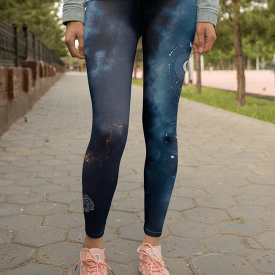 stargazer eco-friendly travel yoga pants for woman, comfortable yoga pants for van life, breathable yoga leggings for travel and for nomads, travel-friendly yoga wear, flexible pants for van life, just for terra, eco-friendly van life apparel, sustainable travel clothing, comfortable clothing for nomads, eco-conscious travel gear, van life lifestyle clothing, adventure-ready eco apparel, eco-friendly clothing for travelers, van life fashion, travel wear